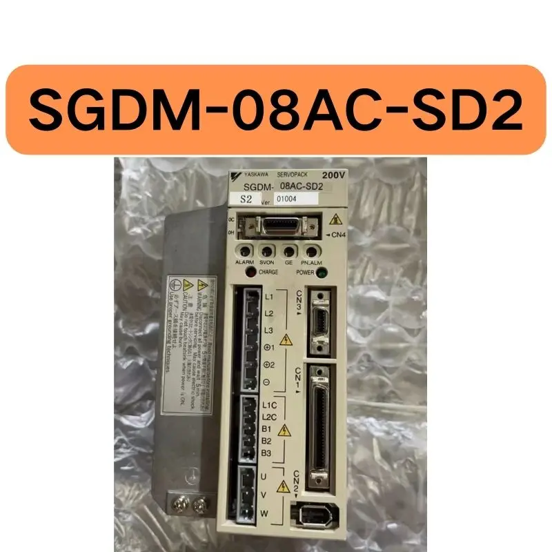 

Used SGDM-08AC-SD2 0.8KW servo driver tested OK and function intact