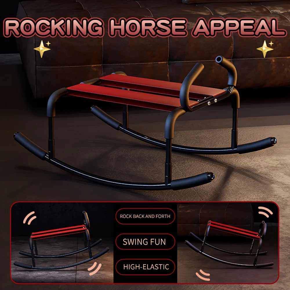 BDSM Rocking Horse Sex Position Chair Bounce Chair Men's Women's Sex Game Bench Adult Seat Couple Hentai Toy Chudai Bench