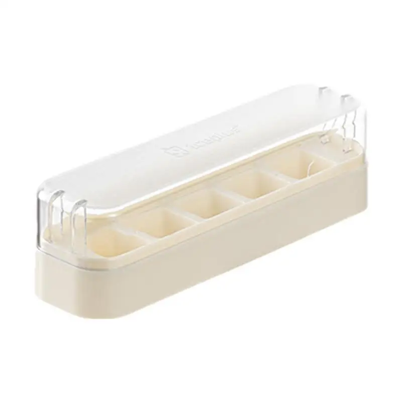 

Ice Cube Mold Ice Cube Tray With Lid For Freezer Reusable Ice Cube Mold Making With Lid Ice Trays For Chilled Beverages Whiskey