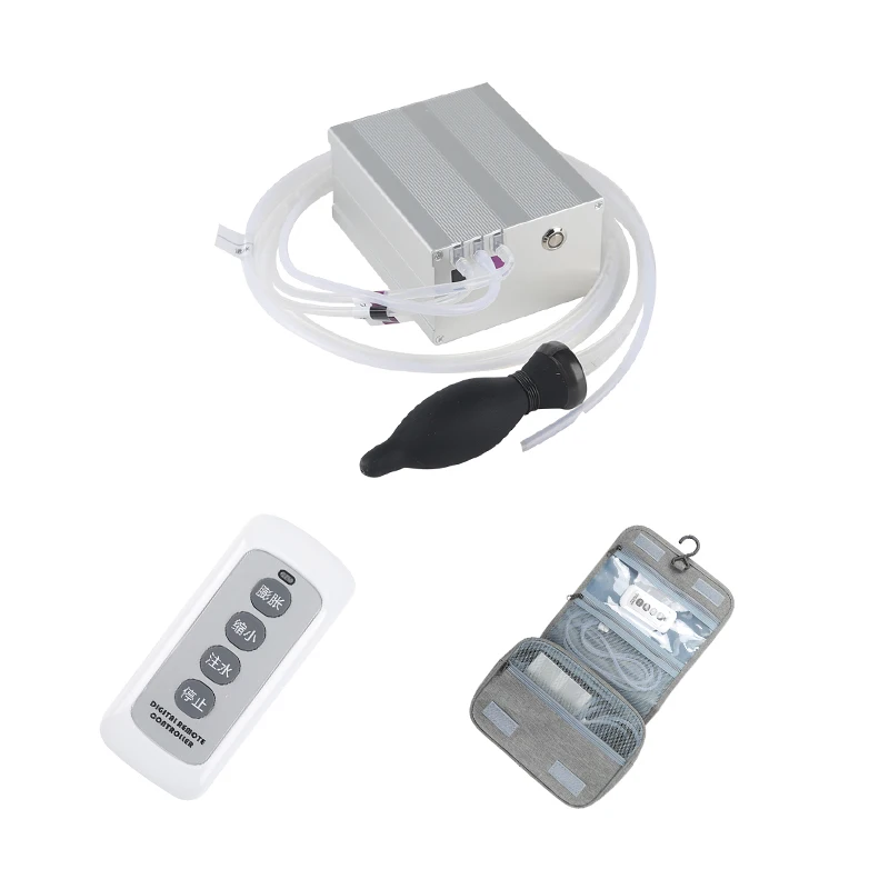 YokoNex electric enema sex toys men and women cleaning tools anal cleaner fully automatic enema silicone anal irrigator