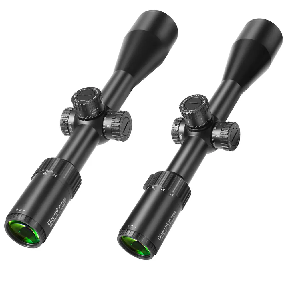 Hunting Riflescope-WestHunter HD Gen2 6-24x50 FFP Hunting Scopes First Focal Plane Long Range Riflescope