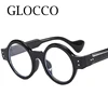 Fashion Green Round Reading Glasses Trend Women Brand Big Frame Colorful Eyewear Anti Blue Light Prescription Glasses Diopter -3 2