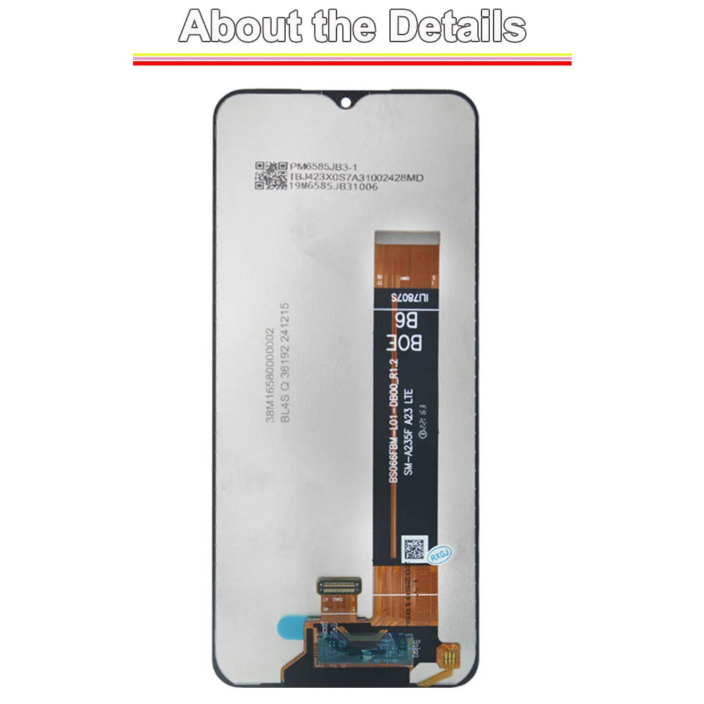 High-Quality LCD Display Touch Screen Digitizer Replacement for Samsung Galaxy A23 4G