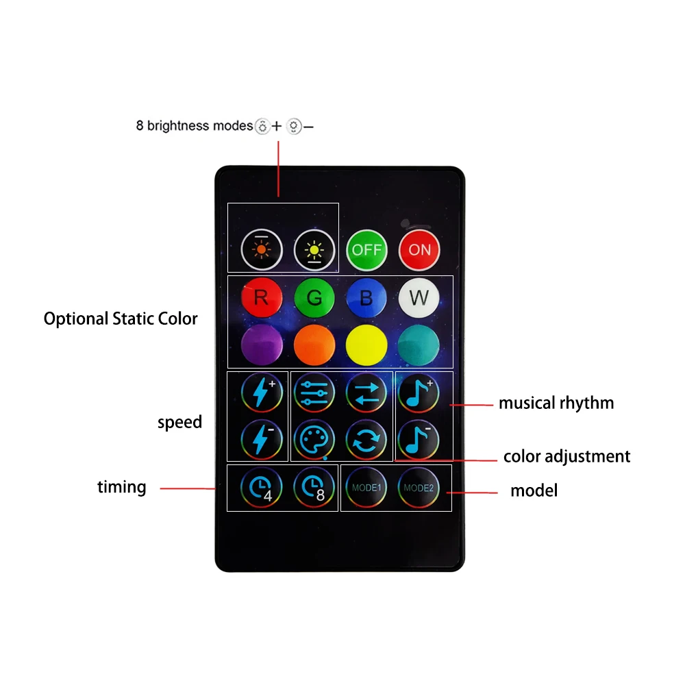 TYSH Usb Christmas Decoration Smart Lights Waterproof Outdoor Garland RGB Light String Set App Remote Control