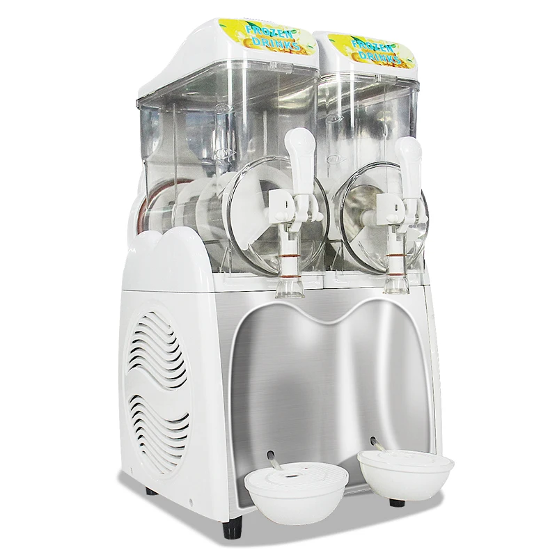 2021 Commercial Home Use Two Tank Mini Slush Machine High Quality With Best Price Factory Directly Offer Slushy Machine offer 01