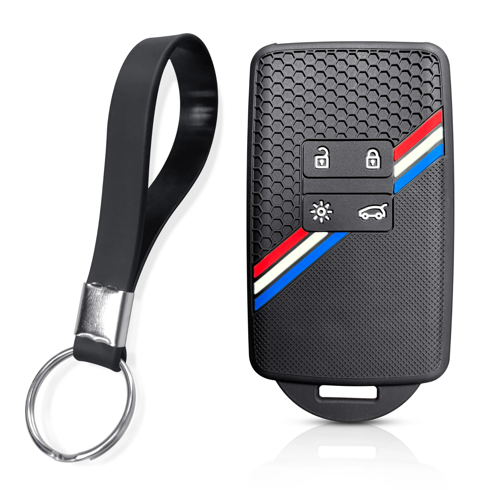 Car Remote Key Protective Cover Silicone for Renault Koleos Captur Zoe Kadjar Megane Clio Dacia Sandero Duster Jogger Logan