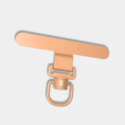 Rotatable Stainless Steel Phone Lanyard with Ultra - thin Anti - lost Strap - Other (A - Metal Rose Gold)