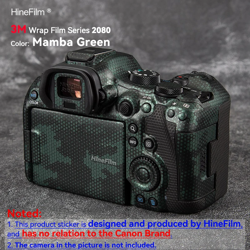 캐논 EOS R6M3 카메라 스티커 R6 III 프리미엄 데칼 스킨 R63 카메라 스킨 EOS R6 마크 III 랩 커버 필름
