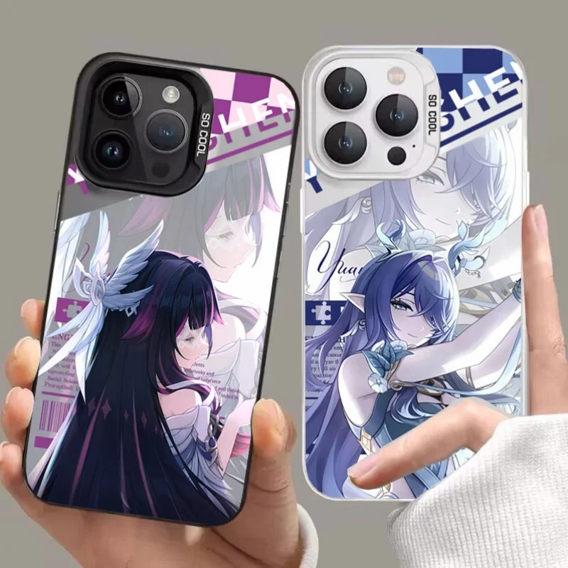 Genshin Impact Flins Columbina Themed Phone Case
