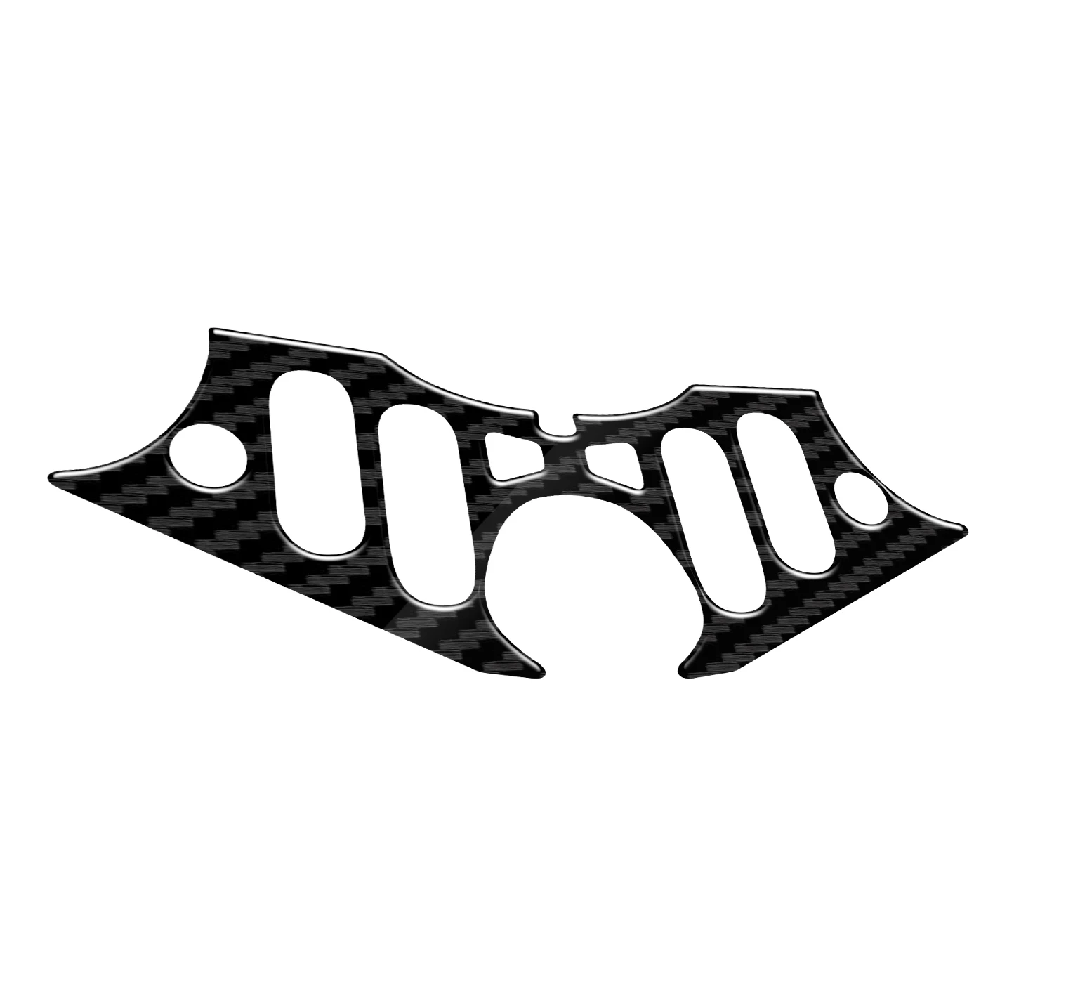 For YAMAHA R1 YZF-R1 R 1 2015-2020  Motorrad 3D Carbon-look Upper Triple Yoke Defender