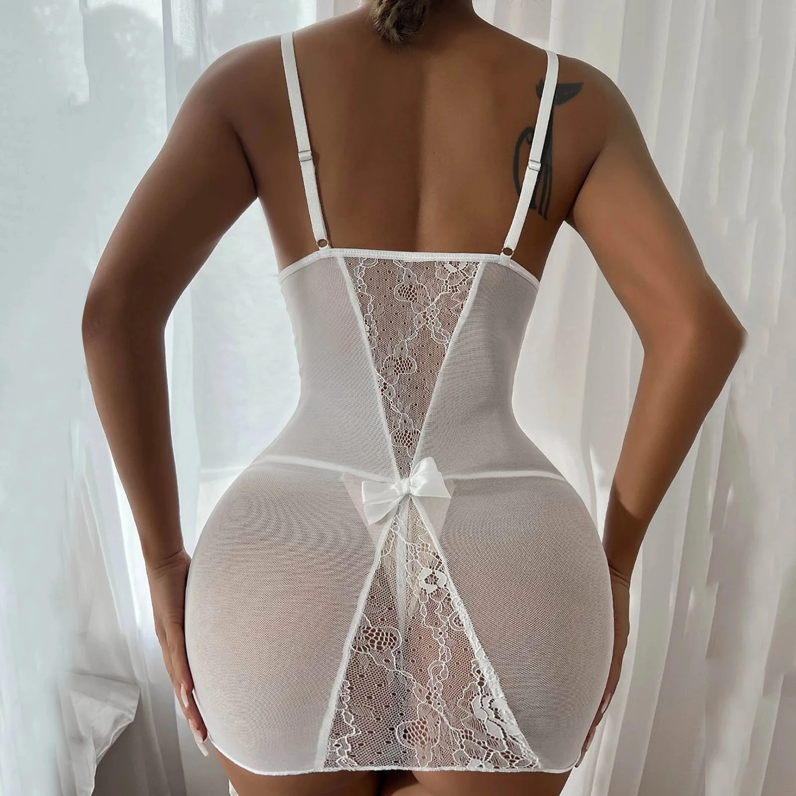 New Hot Sexy Lingerie Woman Erotic Pajamas Lace Lingerie Sex Clothes Babydoll Erotic Transparent Dress Sexy Hot Dress