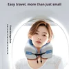 U Shaped Memory Foam Neck Pillows Soft Travel Pillow Massage Neck Pillow Sleeping Airplane Pillow Cervical Healthcare Bedding 2