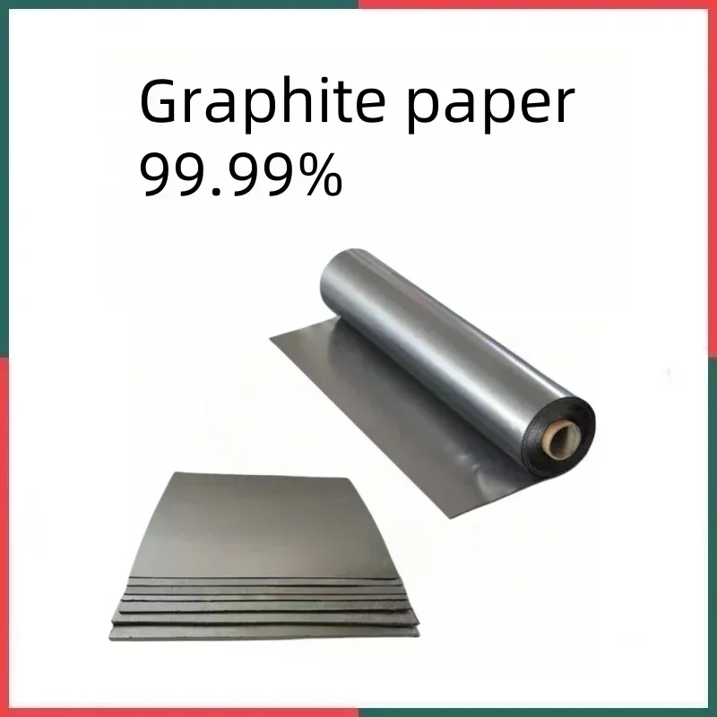 High purity graphite paper 99.99% high temperature and corrosion resistant electrode for scientific research, customizable size