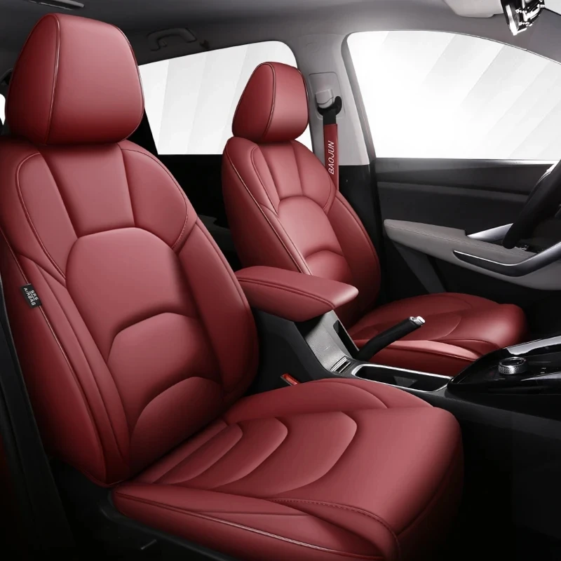 

Custom Fit Car Accessories Seat Covers Leather Specific for Baojun 530 WuLing Almaz with Front and Rear Full Set 5 Seats