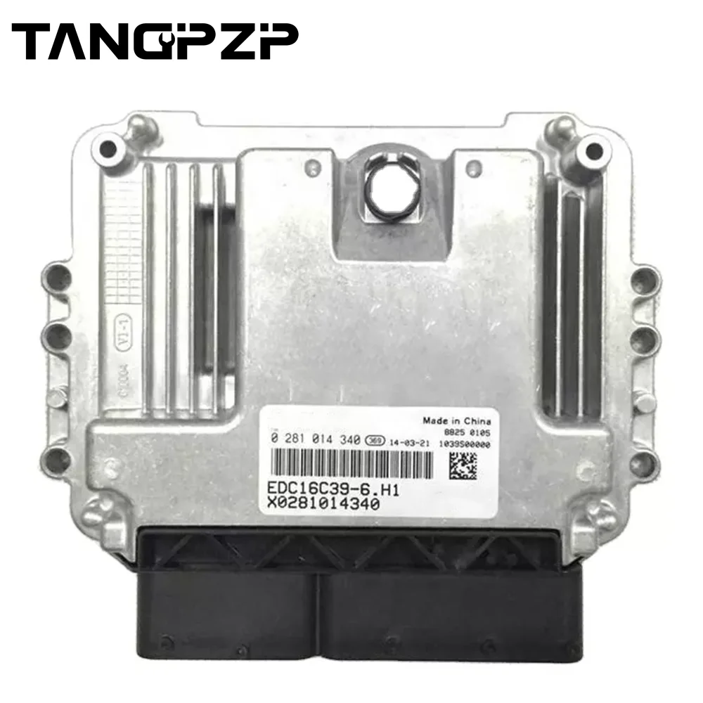 Tangpzp New 0281014340 Ecu Original Diesel Engine Computer Board Edc16c39-6.h1 For Car