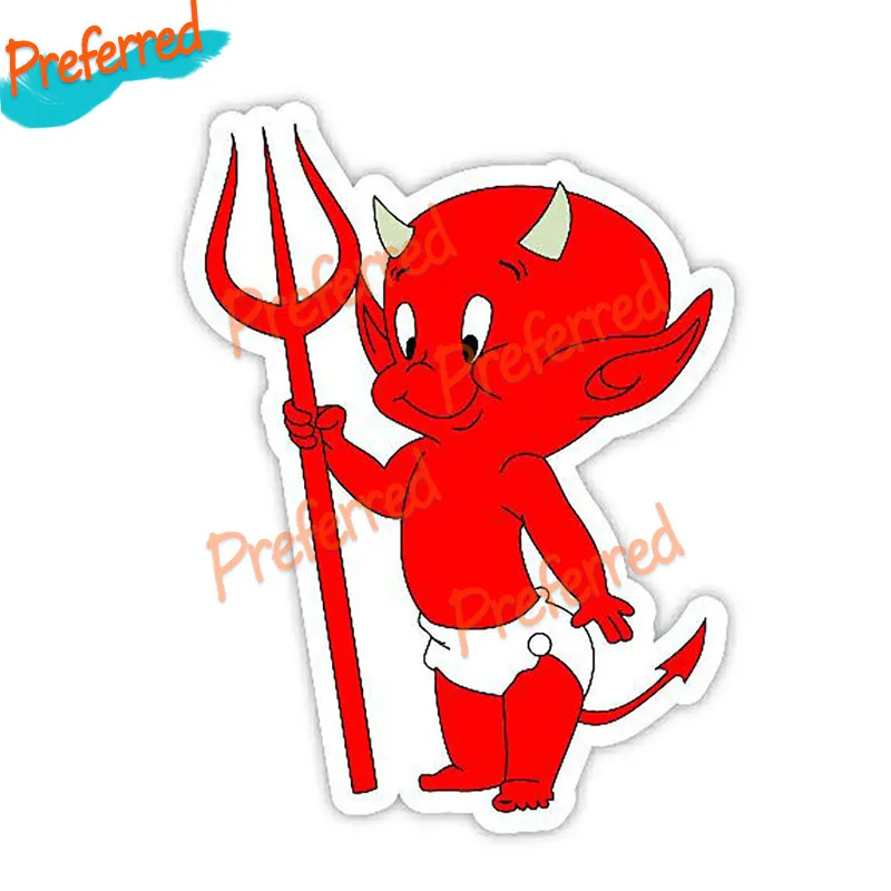 

Little Devil Modeling High Quality Decal Motocross Racing Laptop Helmet Trunk Wall Vinyl Car Sticker Die Cutting Waterproof PVC