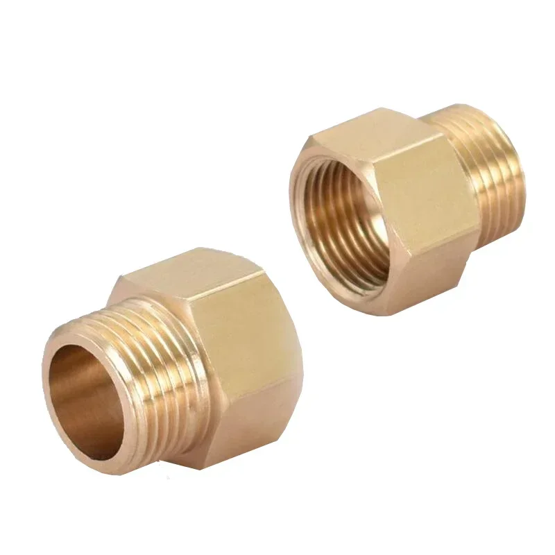 Brass Pipe Fitting Adapter Connector M4 M5 M6 M8 M10 M12 1/8" 1/4" 3/8" BSP Female To Male Thread