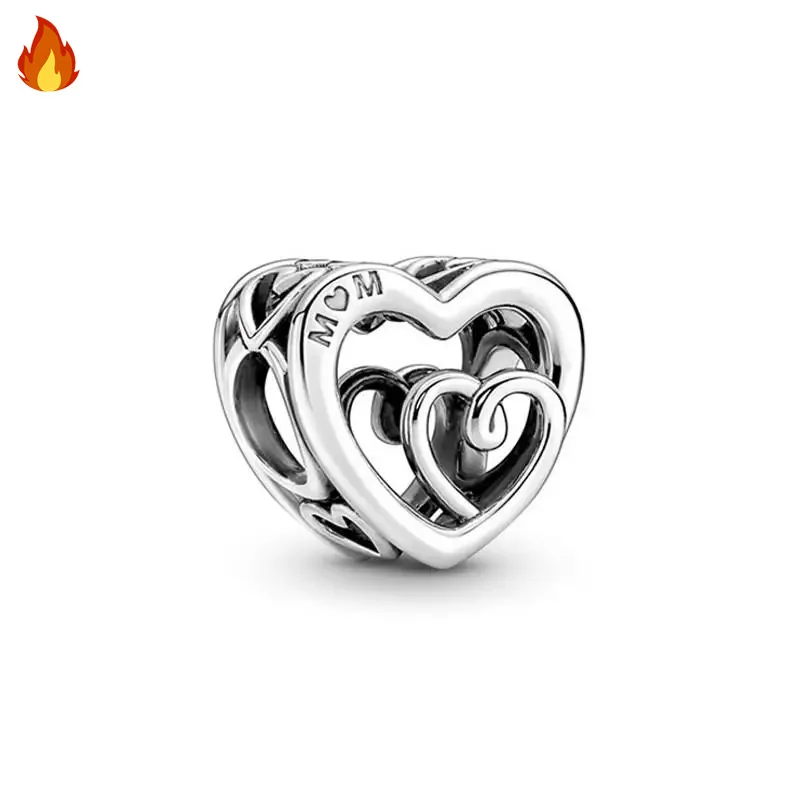 Рисунок 5 - Женский серебряный браслет «любящее сердце»