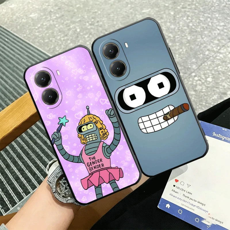 Cartoon Funny Futurama-Inspired Soft Phone Case