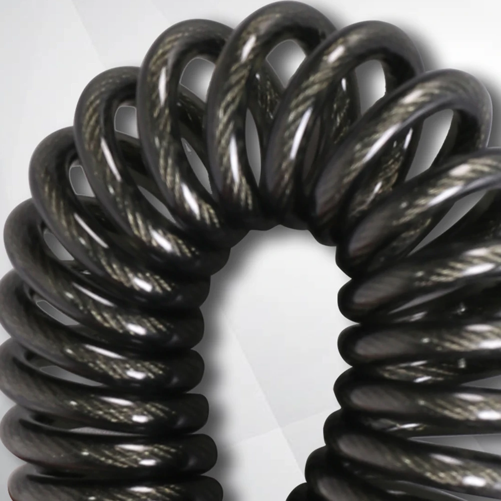 Lanière anti-perte à ressort spiral pour pince à leurres - Outil prévention chute canne pêche