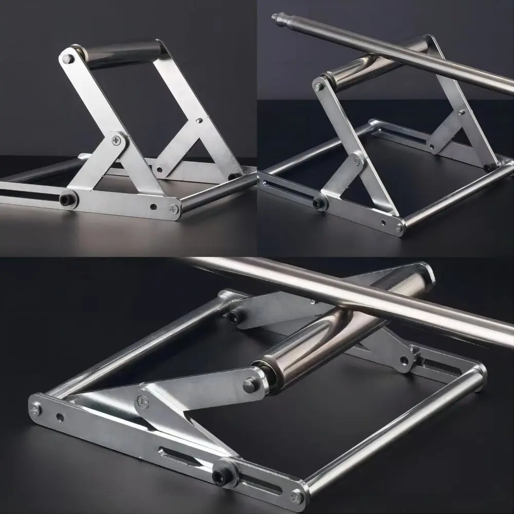 Table Saw Stand Adjustable Cutting Machine Support Frame Rust-proof Adjustable Height Metal Cutting Machine Work Support Stand table saw stand