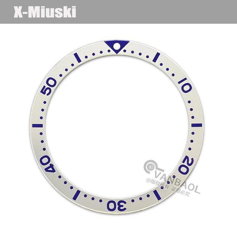 Premium 38mmx31.5mm Diving Watch Bezel Insert