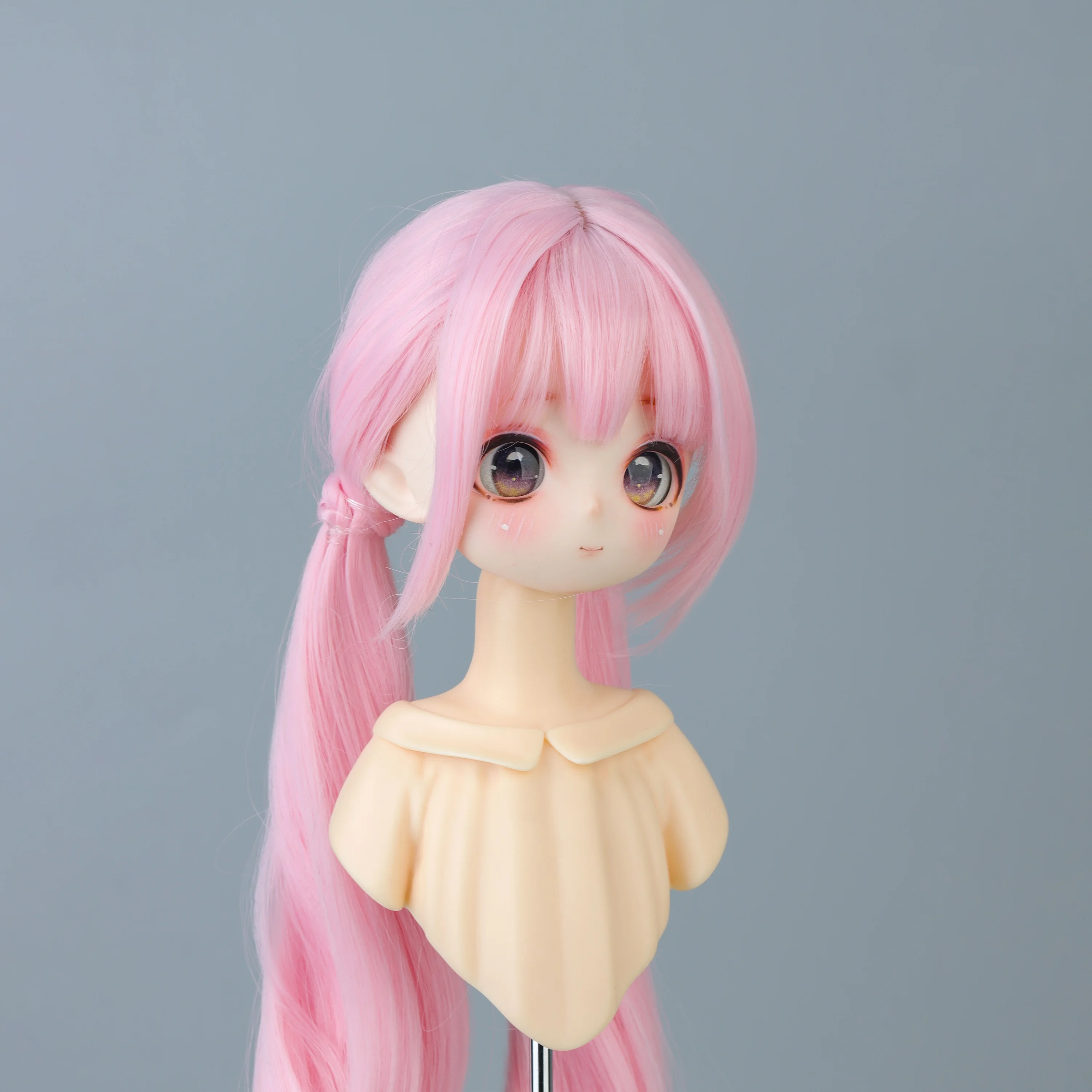 Dreamy Long Wavy Pigtails Pink