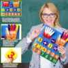 Felt Learning Board Children Educational DIY Toy Addition Subtraction Finger Arithmetic Te Aching Enlightenment Board 6