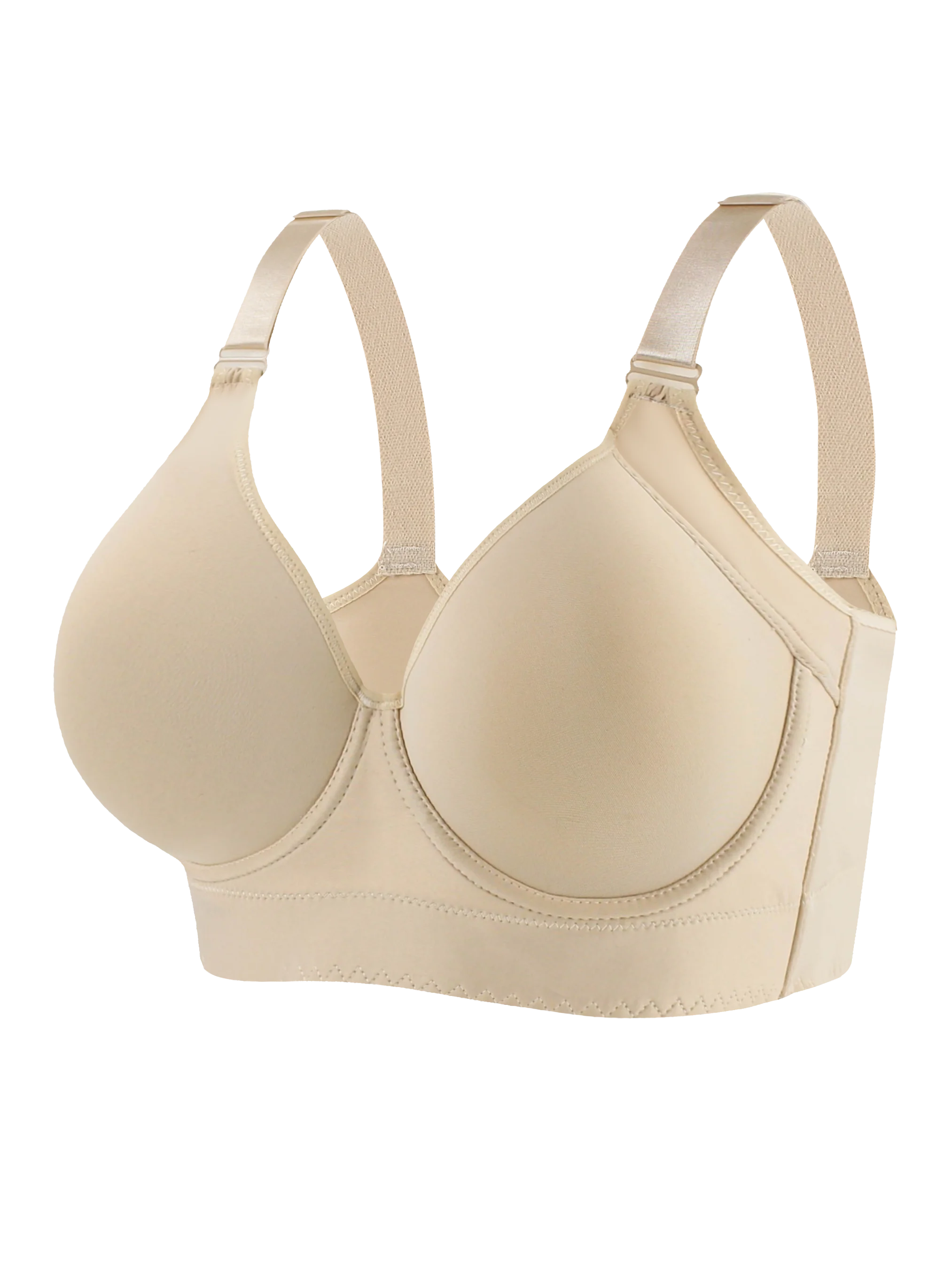 Western sizes of underwear with steel rims, gathered together to prevent sagging, sporty and beautiful back, deep V-bra 1