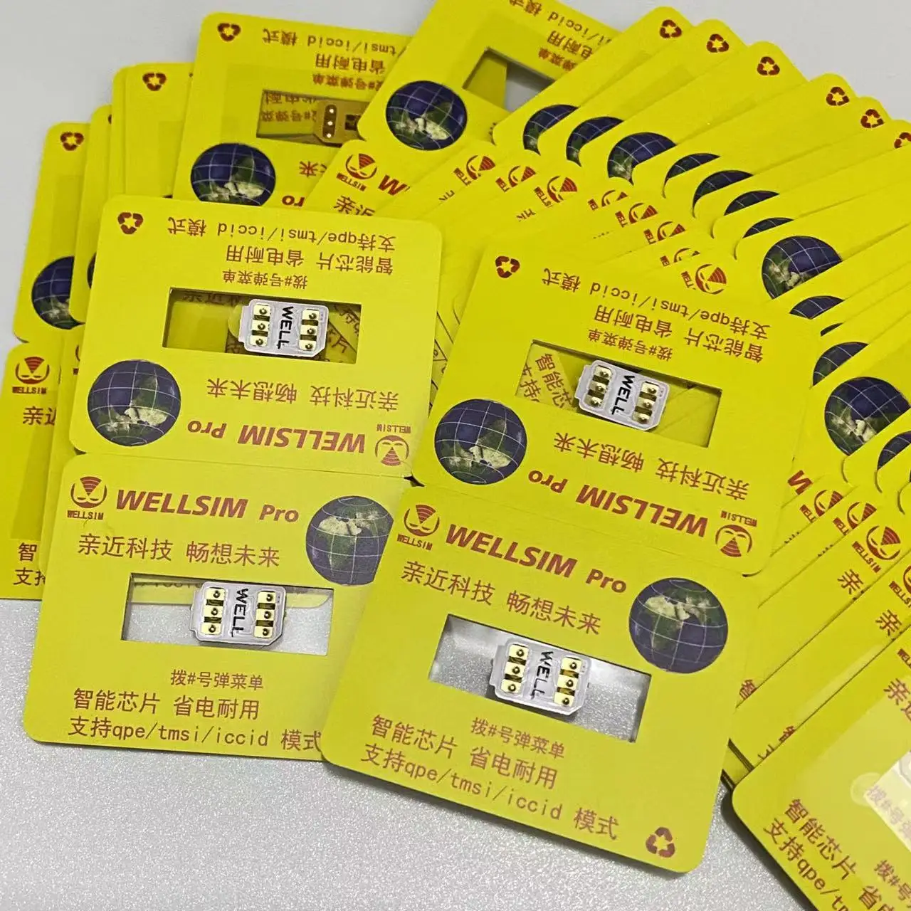 Wellsim Pro QPE V3.9, 아이폰 6, 6S, SE, 7, 8, X, XR, XSM, 11, 12PM, 13, 14PM, 15 시리즈용