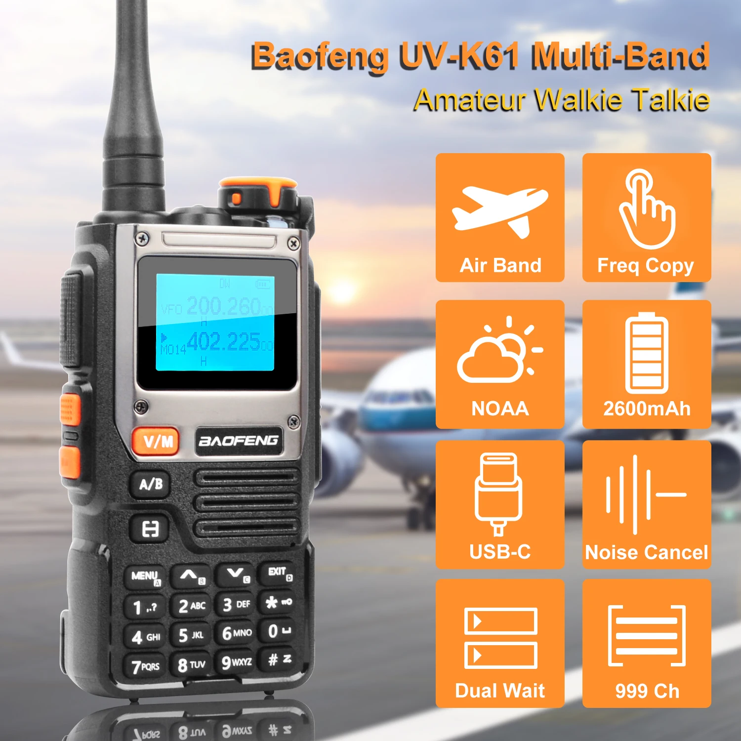 Radio bi-bande MIDLAND CT590S VHF/UHF - Armurerie