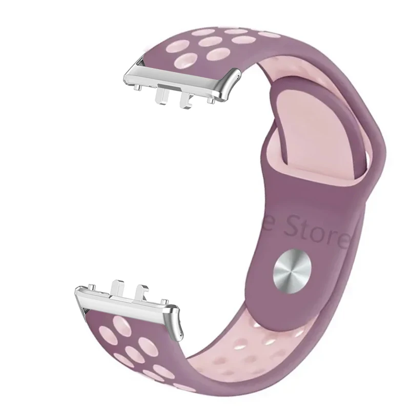 Breathable Soft Silicone Adjustable Sport Wristband Bracelet