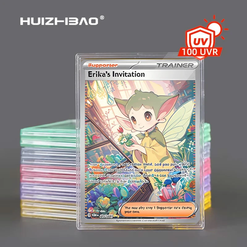 유희왕 카드 카드 홀더 카드 수호자에 대한 에 대한 MTG TCG에 대한 10pcs 미니 쉘 카드 벽돌