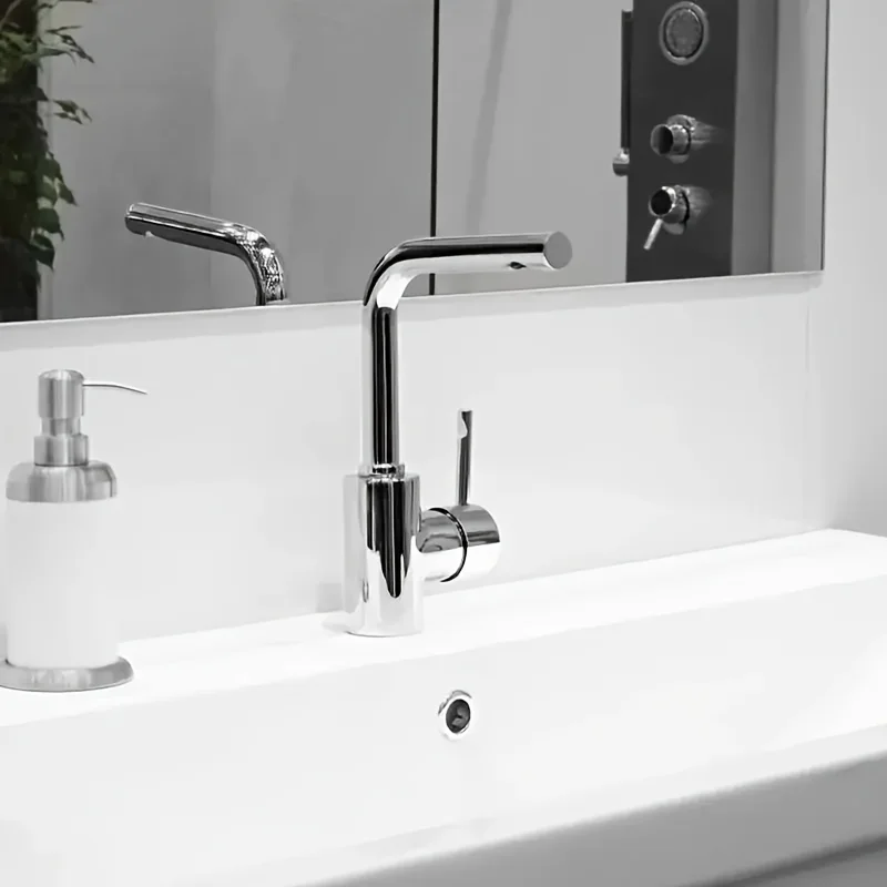 2-6pcs Chrome Sink Drain Covers Leak-Proof Easy-Install Basin Overflow Plugs for Bathroom Kitchen Round Countertop Sink Access