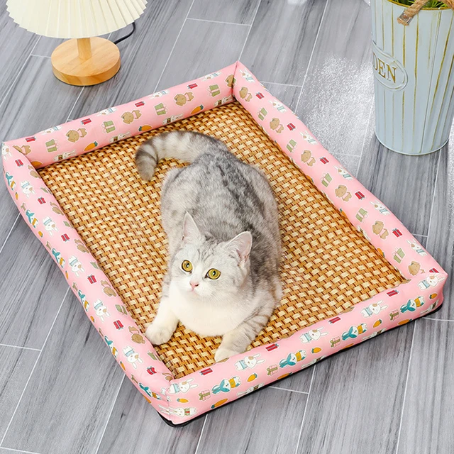 Dog And Cat Ice Cushion Summer Small And Medium Cat Sofa Cool Wear Pads Pet Bed Comfortable Wear-Resistant Pads Pet Supplies 4