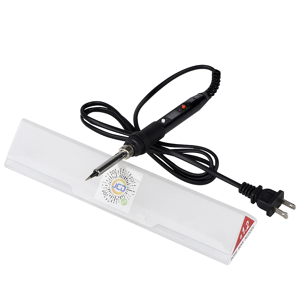 best soldering iron for electronics JCD 80W Soldering Iron Kit Adjustable Temperature LCD Digital Display Welding Repair Tools 220V/110V With Tin suction pump Set best soldering iron for electronics Welding Equipment