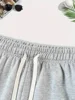I LOVE MY GF Print Men's Summer Fashionable Drawstring Casual Sports Loose Shorts, Suitable for Sports, Comfortable  Versatile 4