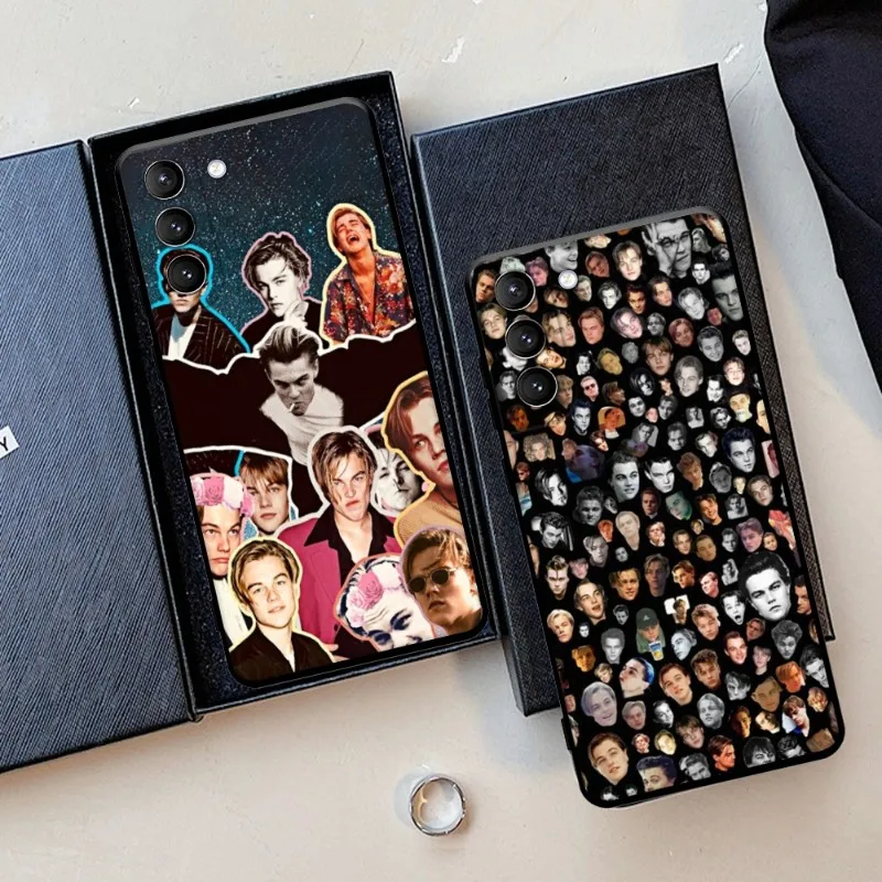 Star Leonardo Dicaprio Actor Custodia Per Telefono Per Samsung Galaxy S22 23 21 S20 Fe Ultra S10 S9 S8 Plus S10E Note 20Ultra 10Plus Cover
