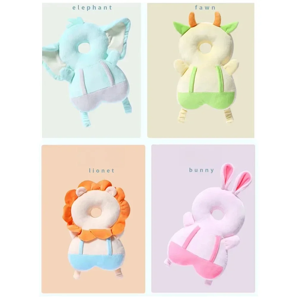 Silicone table corner protector table corner protector table edge protector furniture anti collision strip head protector pillow head back protector head protector security protective headgear edge protector baby accessories baby guard safety protect cute pillow cushion learn walk anti fall