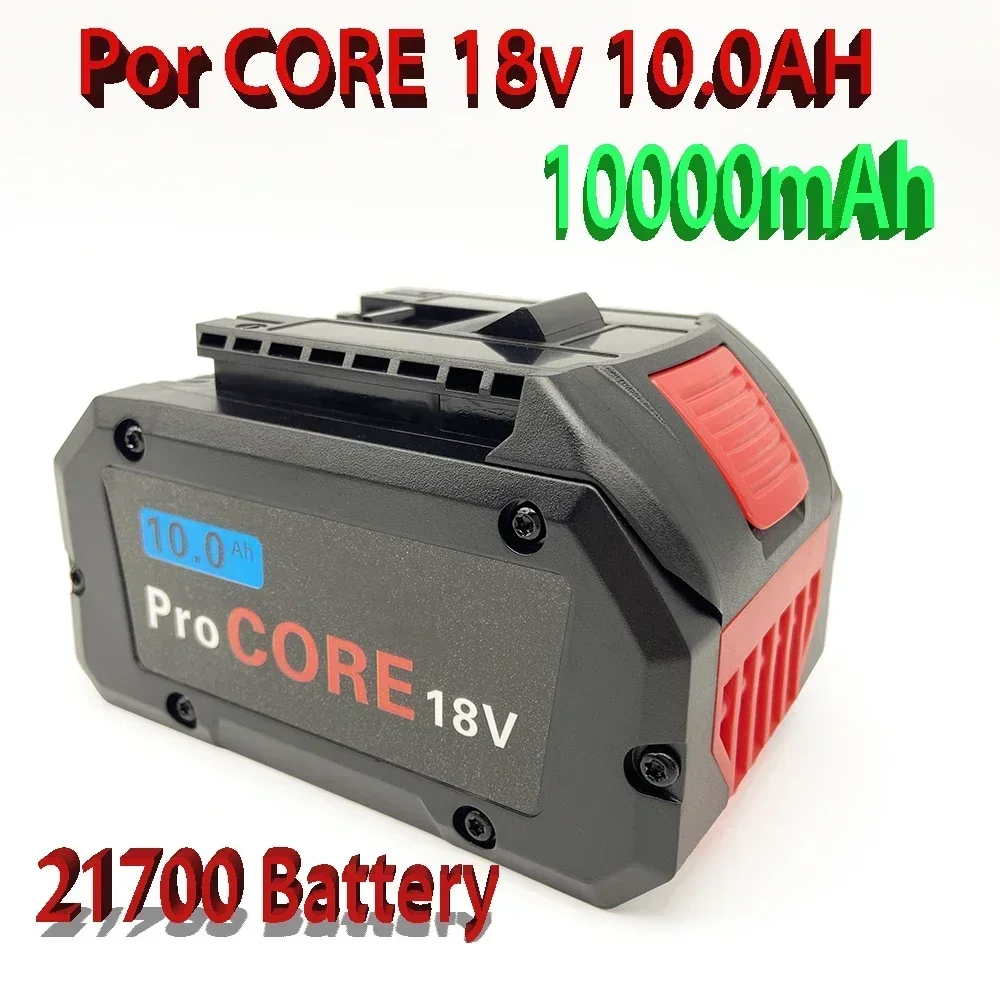 

Новый набор литий-ионных батарей 18 в 10 Ач GBA18V80 для Bosch 18-вольтовых беспроводных электроинструментов (21700 встроенный аккумулятор)