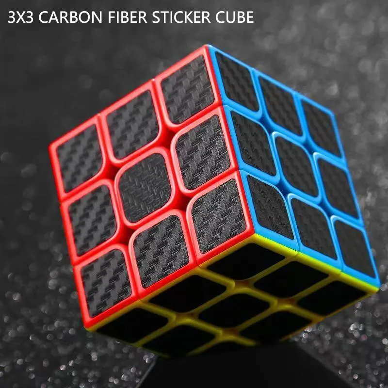 Adesivo in fibra di carbonio 3x3x3 Cubo Magico velocit professionale adesivo-in-fibra-di-carbonio-3x3x3-cubo-magico-velocit-professionale
