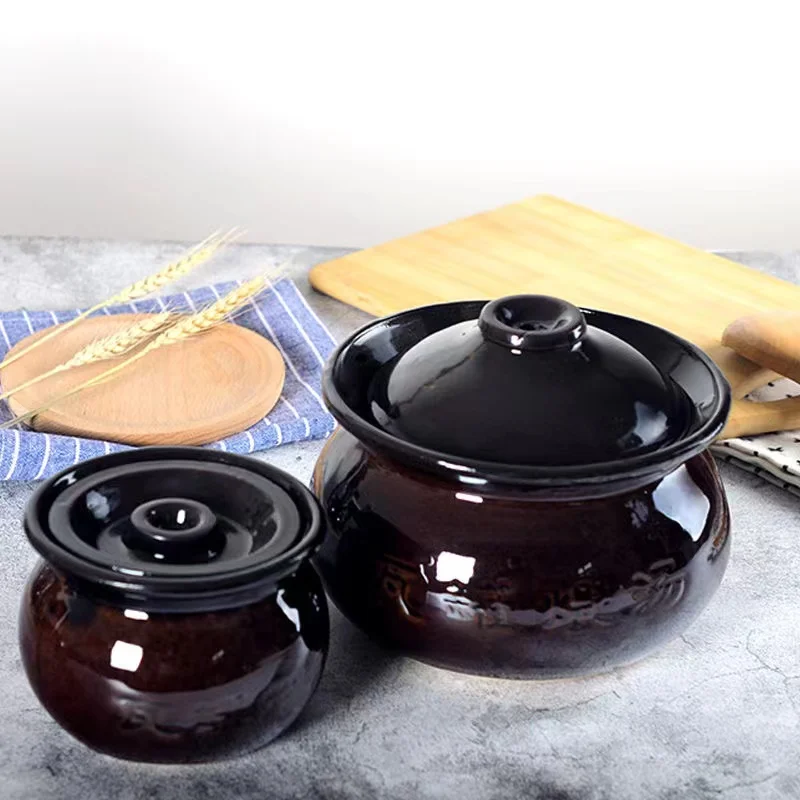 250ml 300ml 500ml 800ml Casserole Clay Stew Pots Rice Porridge Milk Cooking Pot Pottery Pot Kitchen Gadgets _ - AliExpress Mobile