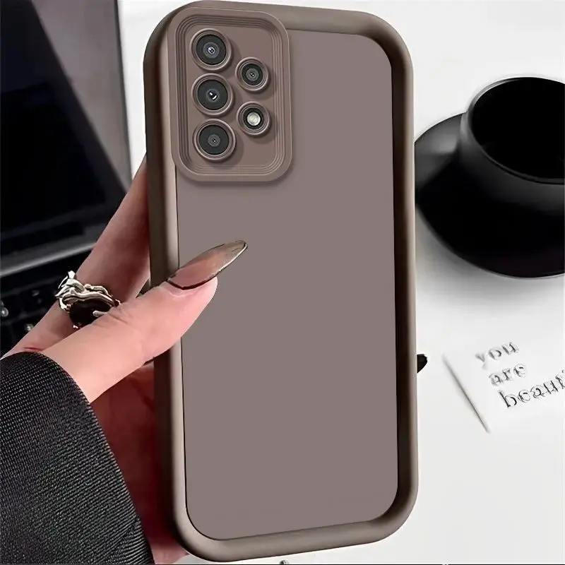 Luxury Matte Soft Silicone Phone Case Cover