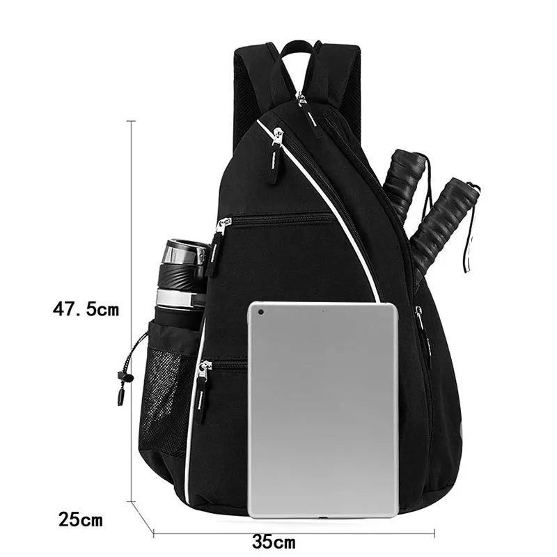 Tennis Backpack Badminton Bag Tennis Squash Sports Travel Large Capacity Racquet Bags Waterproof Oxford Rackets Backpack Unisex