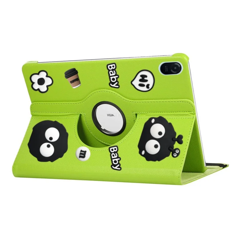 DIY Cartoon Black Coal Balls Kids Tablet Case, 11-Inch Shell Cover