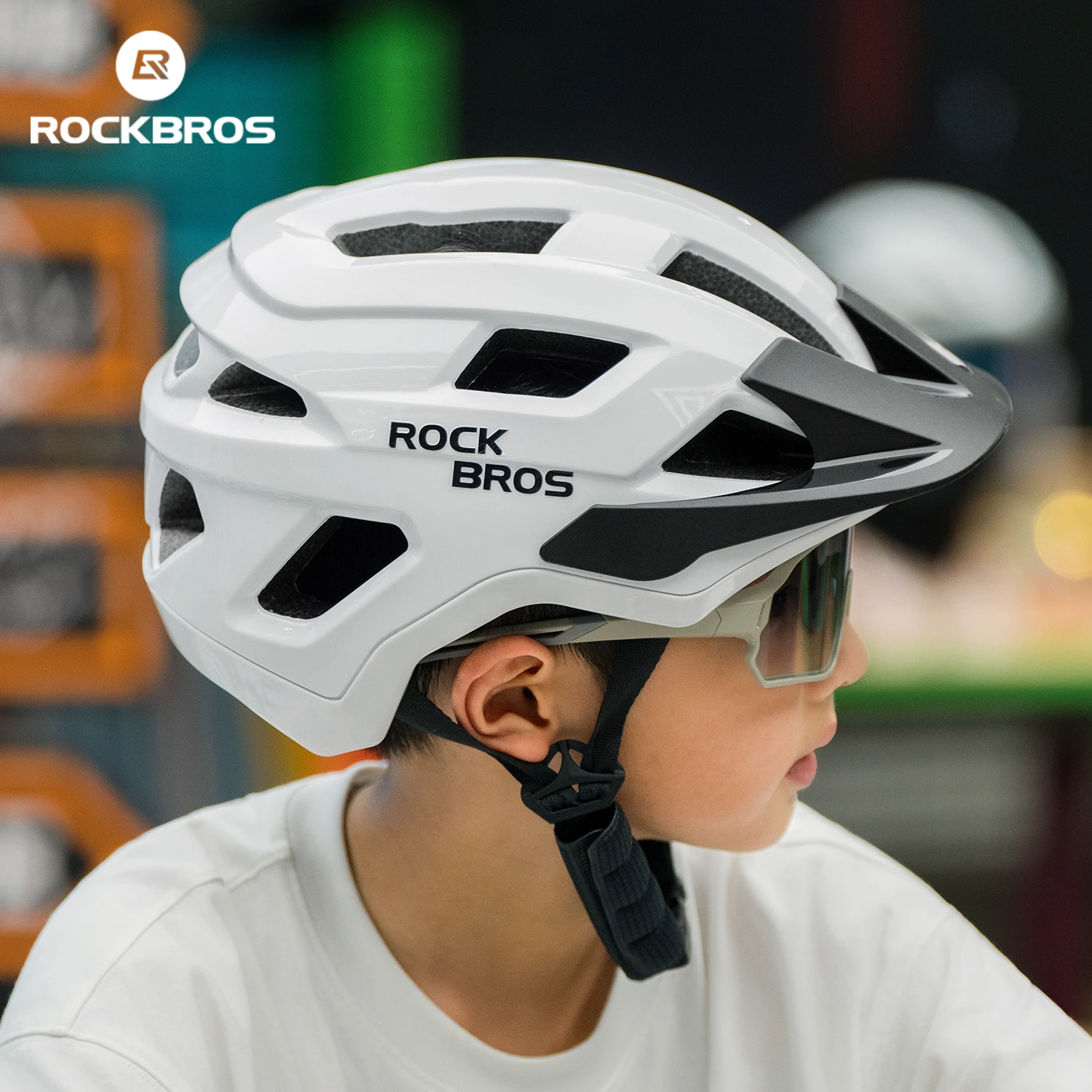 Rockbros LK-67 Kids Cycling Helmet Breathable Integrally-Molded Safety