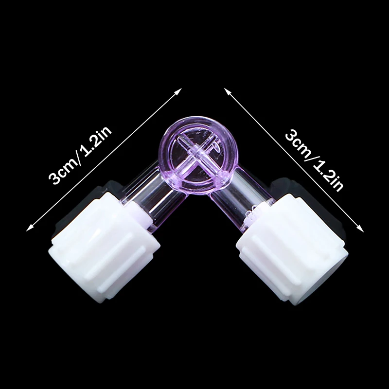 Two/Three-Way Suction Tube Syringe Flush Adapter Plug Valve For Clinical Hospital Luer Lock Adapter 2/3-Way Stopcock Flexiable