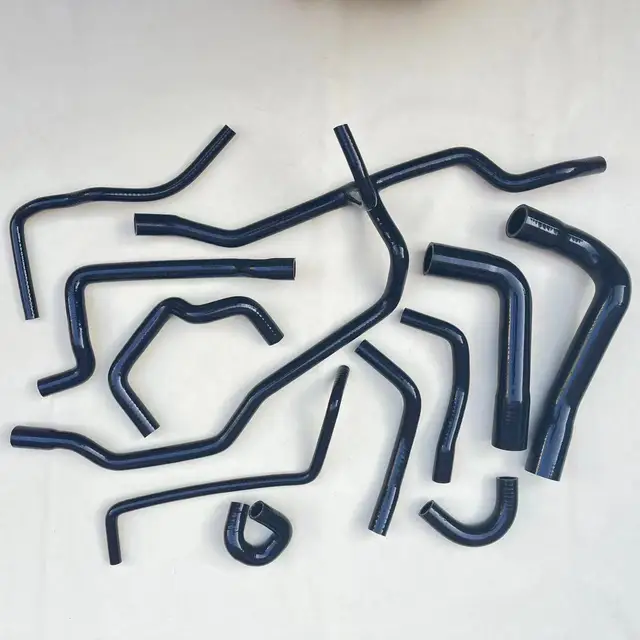 أنبوب سخان سائل التبريد من السيليكون ، من أجل BMW E34 M50 525i 520i 525ix 525ix 01-