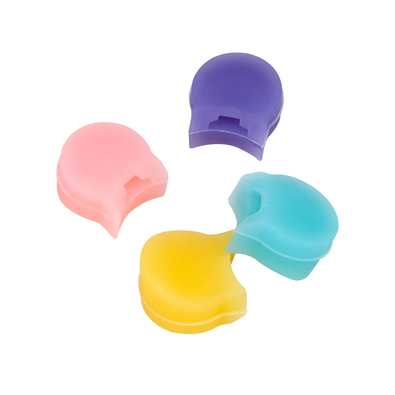 

4pcs/lot Soft Silicone Clarinet Thumb Rest Cushion 4 Colors Mixed for most clarinet and oboes