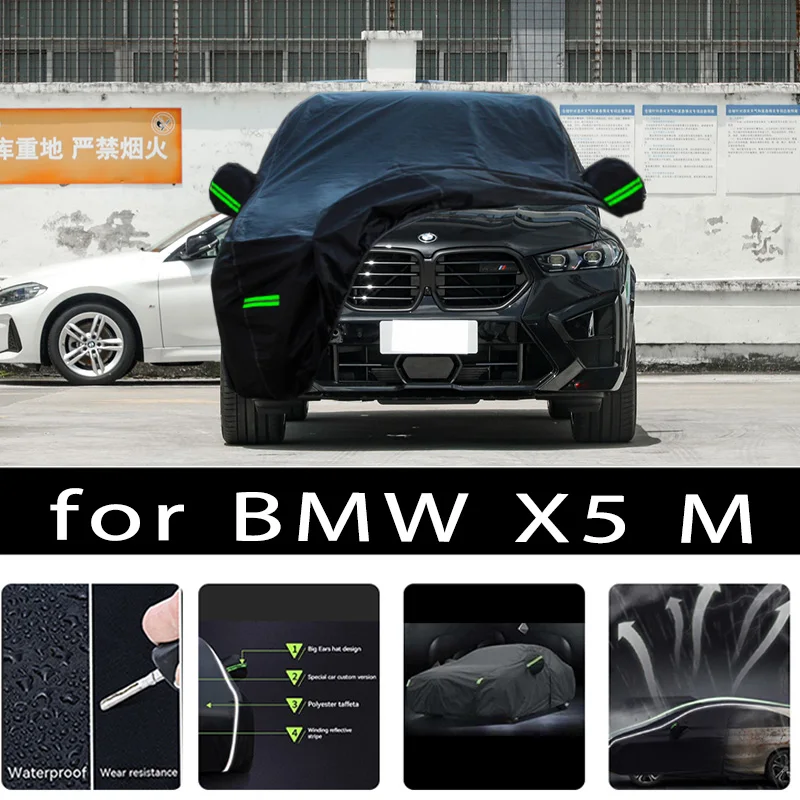

For BMW X5 M Series Outdoor Protection Full Car Covers Snow Cover Sunshade Waterproof Dustproof Exterior Car accessories